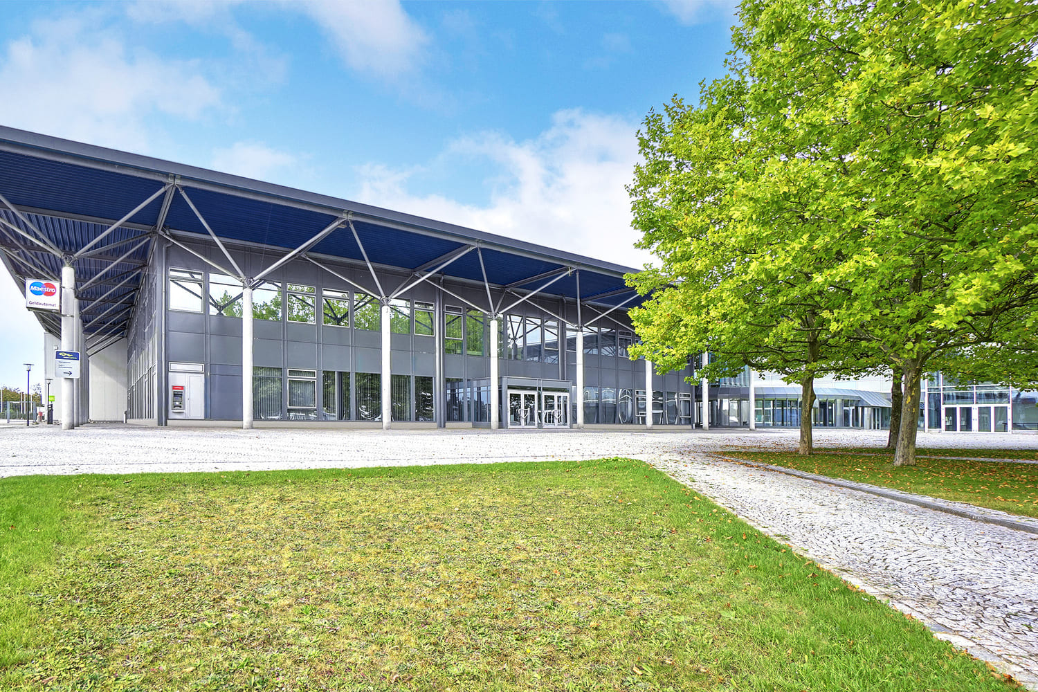 MA Tagungscenter Aussenaufnahme Haupteingang